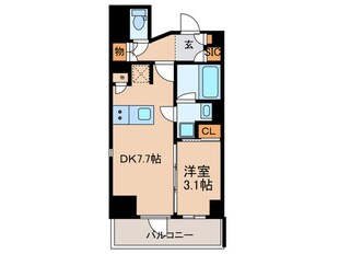 テラス高田馬場ウエストの物件間取画像